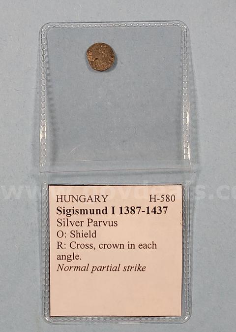 Hungary Sigismund I 1387-1437 Silver Parvus