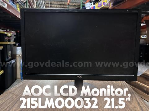 AOC LCD Monitor, 215LM00032 Lot# 1
