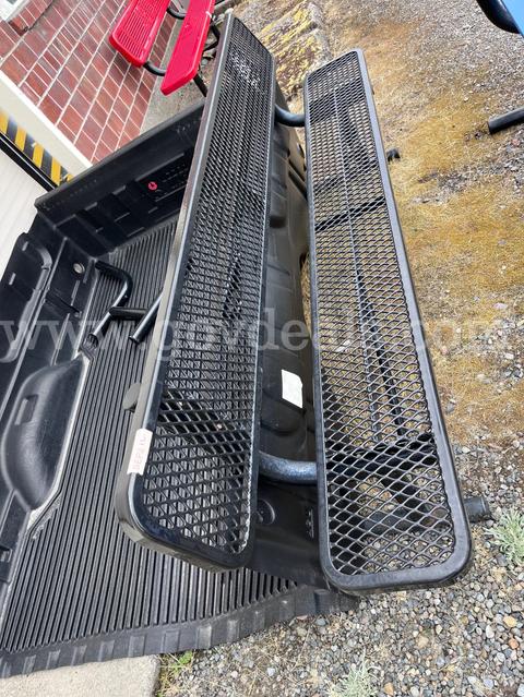 Outdoor Thermoplastic Park Bench Black
