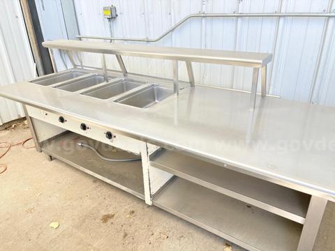 General Electric Hot Food Table