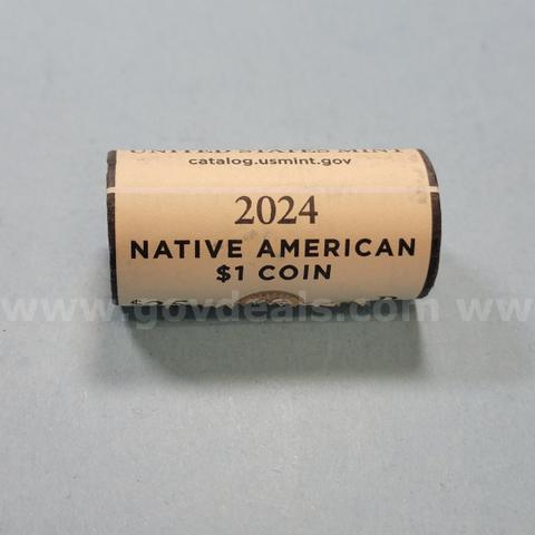 2024 Roll Native American Dollar Coins