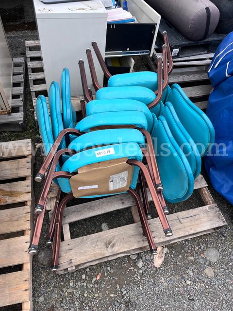 QTY 6 Gasser Chair Co. Banquet Chairs