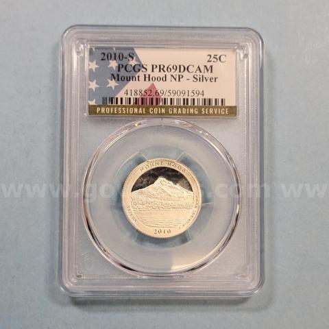 2010-S PR69 Mount Hood NP Quarter