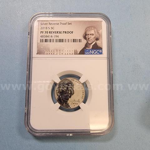 2018 PF 70 Silver Nickel