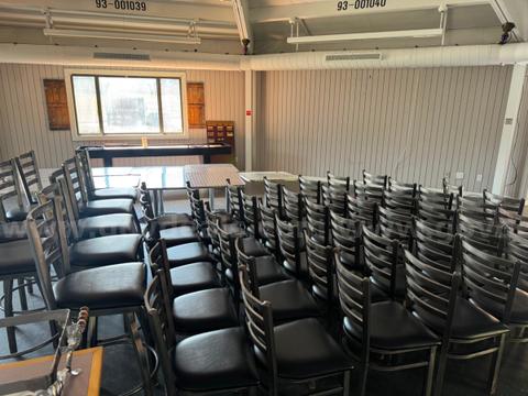 Tables and chairs