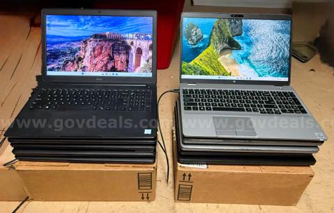 10 Units - Tested & Fully Functional Windows 11 Pro - Dell Latitude & Precision Business Laptops – i5 Intel