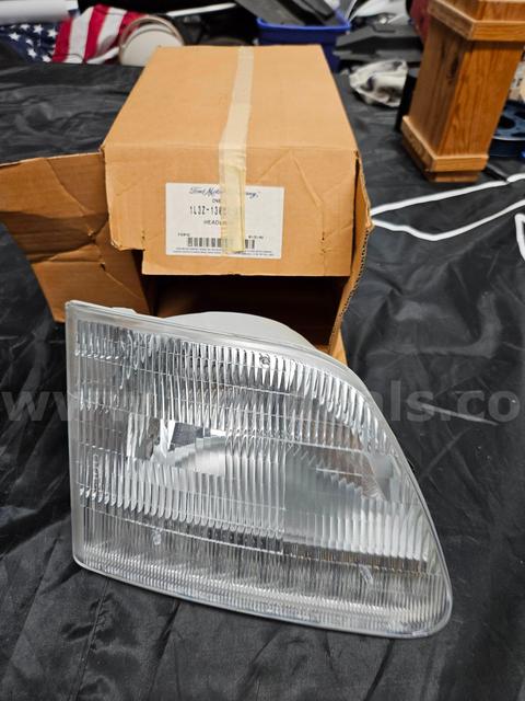 NOS OEM Ford SVT Lightning F-150 Headlight Pair 1999-2004 Genuine Ford 1L3Z