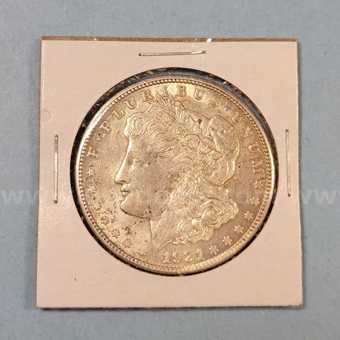 1921 Morgan Silver Dollar