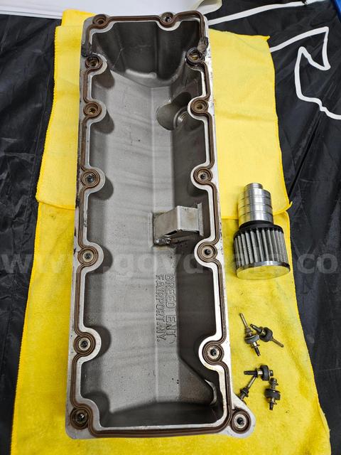 Rare Ford SVT Lightning 5.4L Polished Aluminum Valve Covers β Breed Enterprises New York β Harley F-150 / Modular 2V