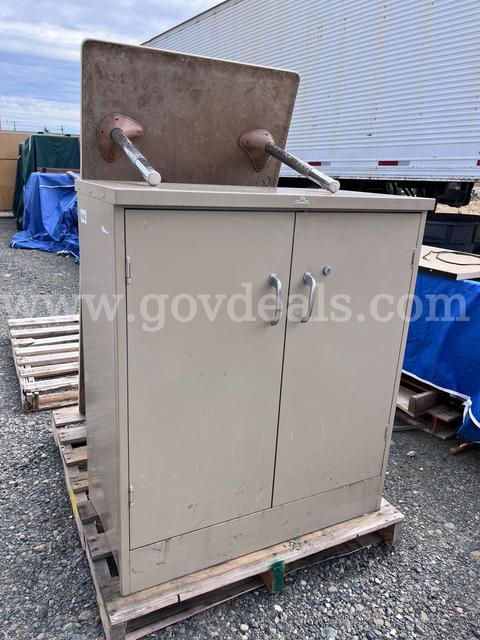 All Steel Equipment Inc. Metal Storage Cabinet