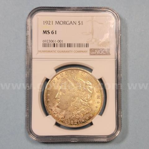 1921 Morgan Silver Dollar