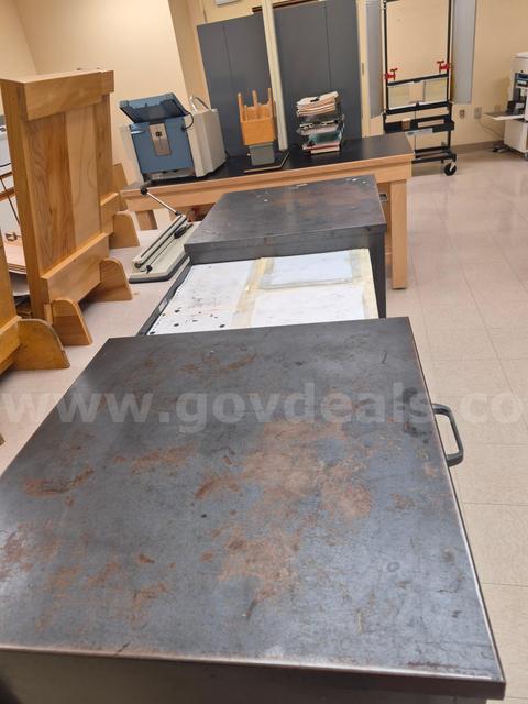 Printing Press metal film and plate cabinet