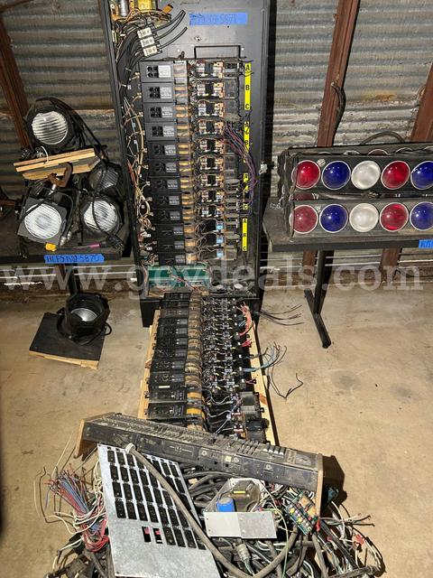 Vintage Strand Century Theatrical Lighting Dimmer System – Rack, Modules, Patch Panel, Components (Bulk Lot)