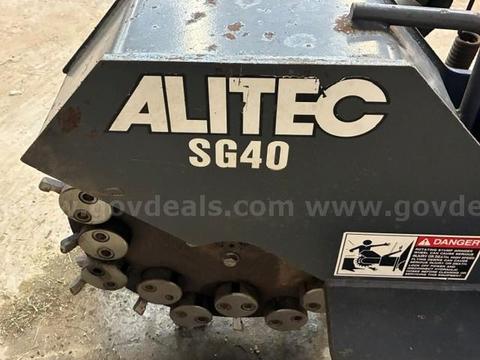 ALITEC SG40 stump grinder for a skid steer