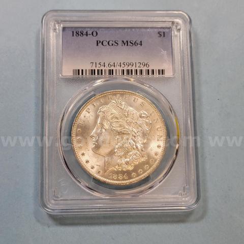1884-O MS 64 Morgan Silver Dollar