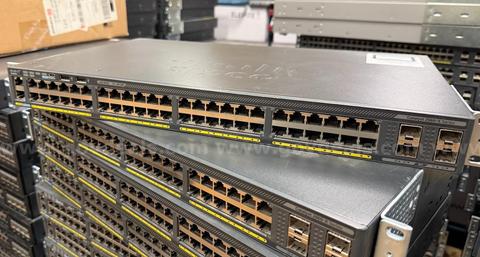 LOT of four (4) Cisco Catalyst 2960-X series Switches 48 Port (Non PoE)