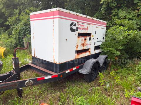 Cummins 60KW Diesel Towable Generator C60D6R