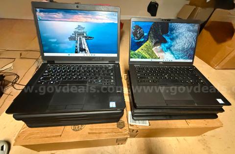 10 Units of Tested Dell Latitude & Ultrabook Business Laptops – Windows 11 Pro Installed – i5/i7 Intel Core