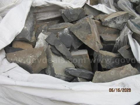 Lot of Decorative Rundle Rock - 4 Containers