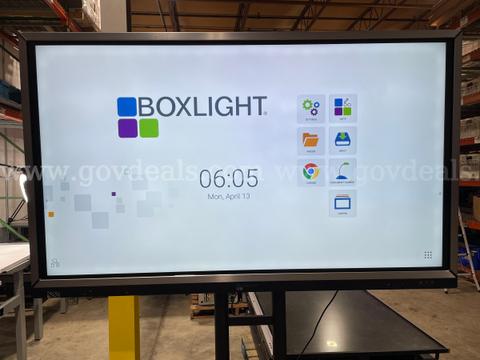 75" Boxlight Interactive Flat Panel Touchscreen Smart Board