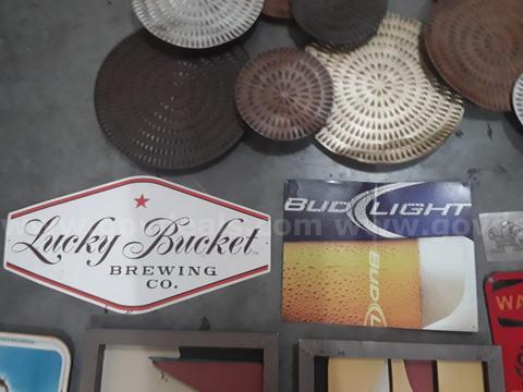 Lot of Metal Signs & Art