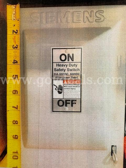 Siemens HNF 261/262 Heavy Duty Safety Switch