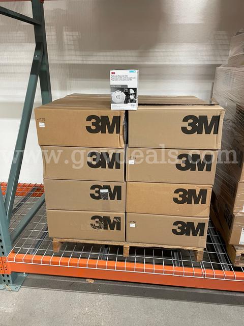 1 Pallet of 33 Cases of EXCEL SUPPLY COMPANY / 0107-8200 3M N95 Masks