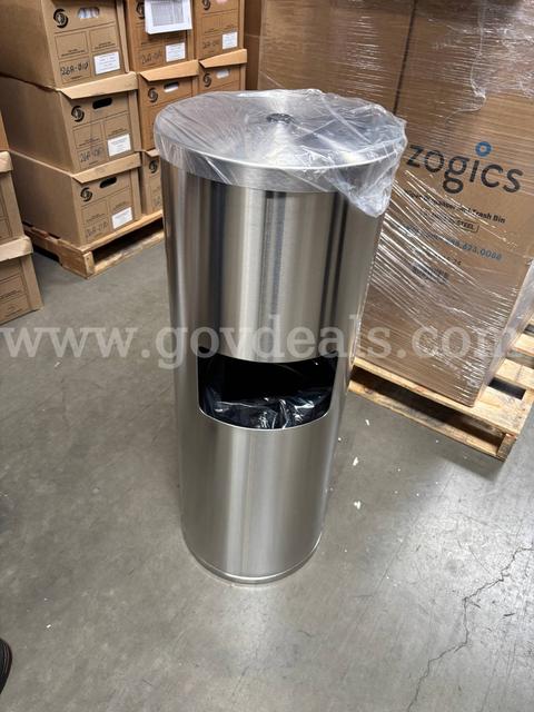 Lot of 10 Trash Bin/Wipes Dispenser