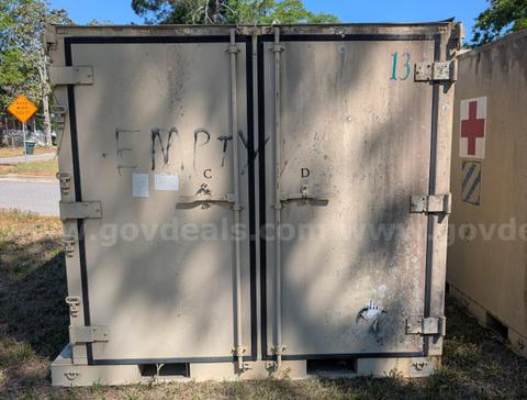 Military Grade ISU-90 Shipping Container