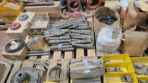 Pallets of Misc. Hydrant Parts