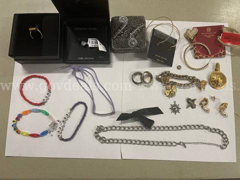 Fashion jewelry lot - government surplus lot currently bid at $1 in Seaside, OR