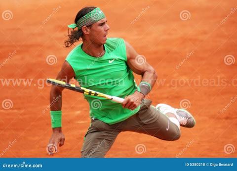 VINTAGE RAFAEL NADAL NikeFIT TENNIS PARIS 2008 Men's GREEN Tank TOP 267787-300 SIZE XL NWOT *WILL SHIP*