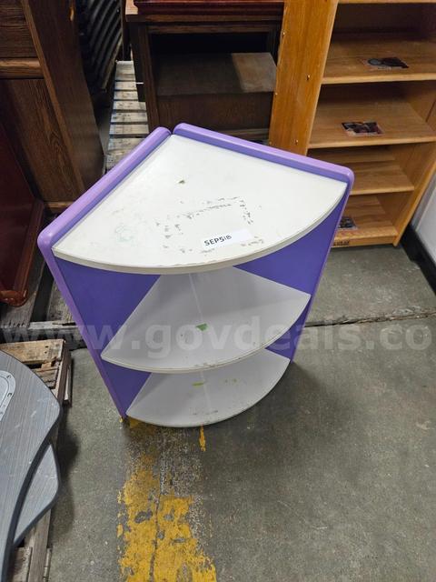 3-Tier Corner Shelving Unit