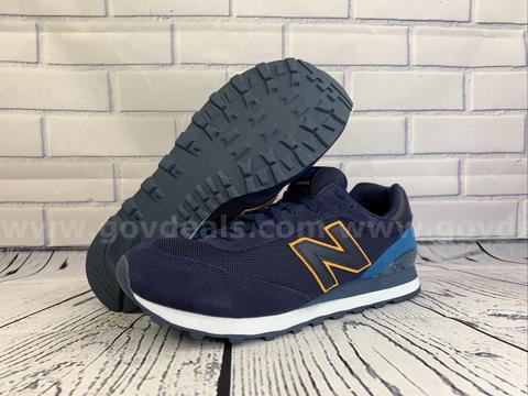 New Balance Men's 515 Classics Lifestyle Shoes Navy Blue Yellow ML515OTS Size 8 *WILL SHIP*