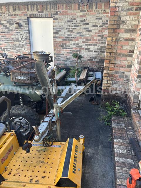 2006 Aluminum Boat Trailer for Zodiac style boat