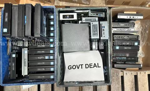 (48 Units) Mini PCs Various Brands Lenovo/Dell/HP/Intel