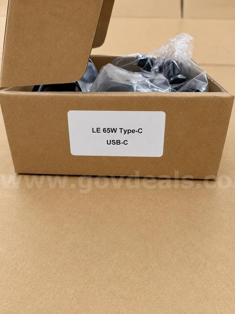 Lot of 750 USB-C 65W AC Power Adapters - New In Box