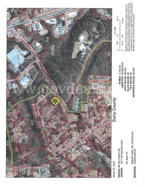 0.732 Acres on Carolina Avenue, Mount Airy, NC 27030 (PIN 501116837745)