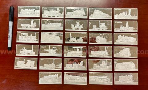 29 Railroad Silver Bars (3lbs 13oz)