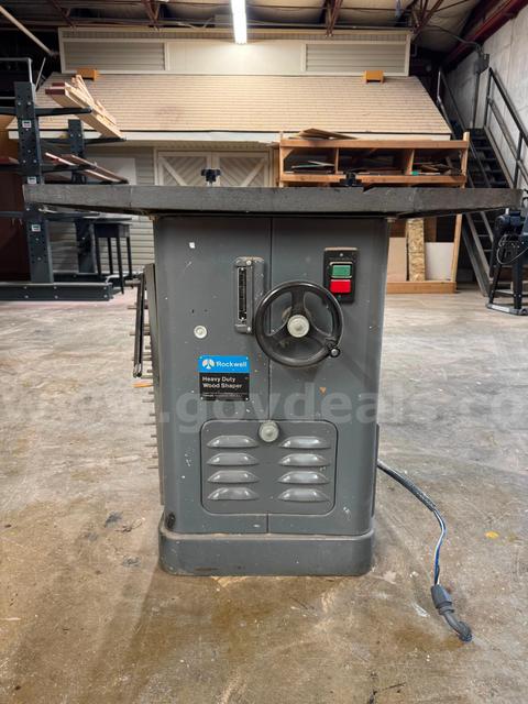 Rockwell Heavy Duty Wood Shaper