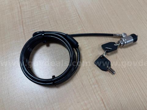 Lot 100 – Targus Defcon P2KL Cable Lock for Notebooks (ASP48USX) – Brand New