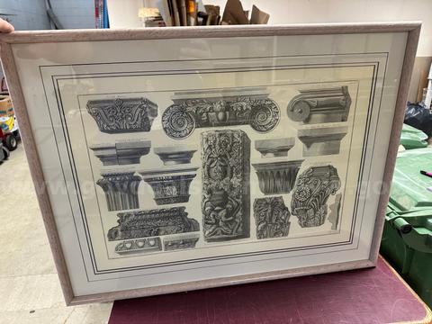 Architectural themed prints