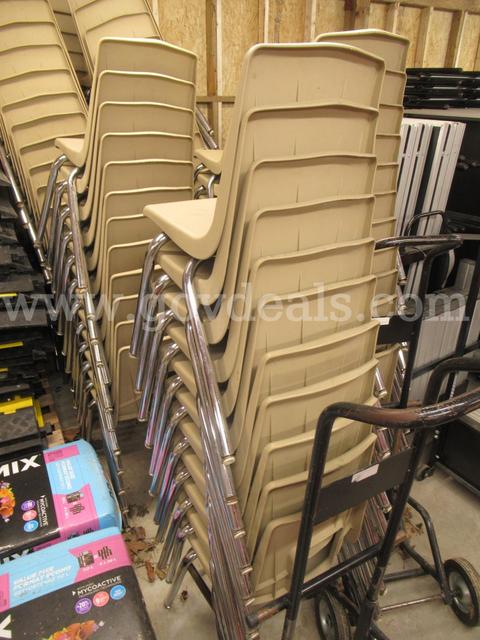 Lot of Stackable Chairs