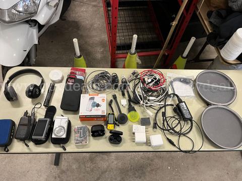 Electronics lot - government surplus lot currently bid at $1 in Seaside, OR