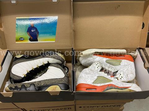 Seized - Two (2) Sneakers