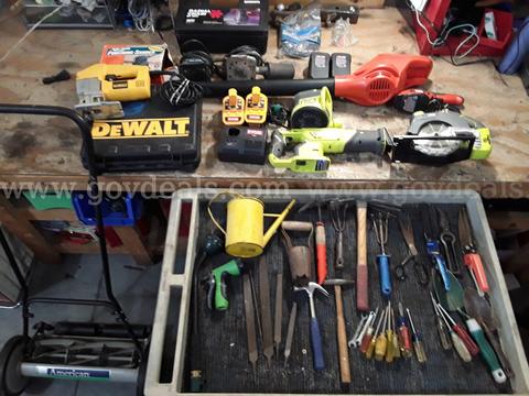 Large Lot of tools