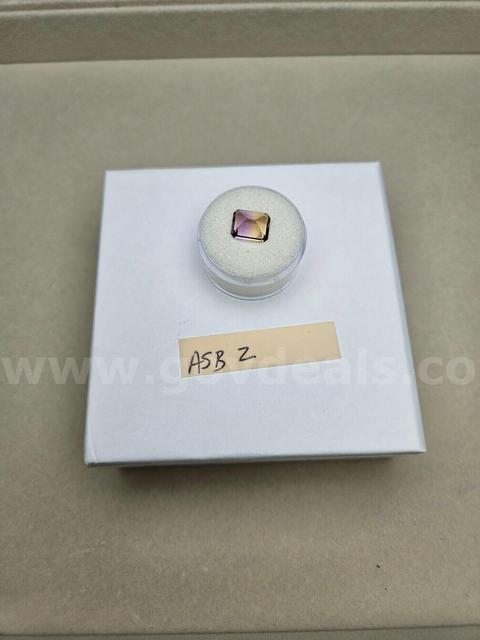 Natural AAA+ Anahí Ametrine Emerald Cut Loose Gemstone - 3.1 Carats - Bolivia