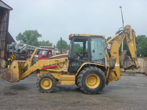 2004 Caterpillar 420D Backhoe Extendahoe