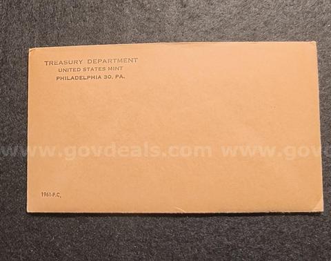 1961 US Treasury Department (Sealed) Philadelphia Silver mint set