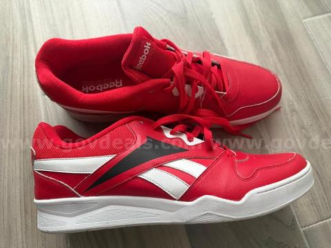 Reebok Royal BB4500 Low 2 'Vector Red Black'FV0279 GENUINE LEATHER SZ: 14 NEW *WILL SHIP*